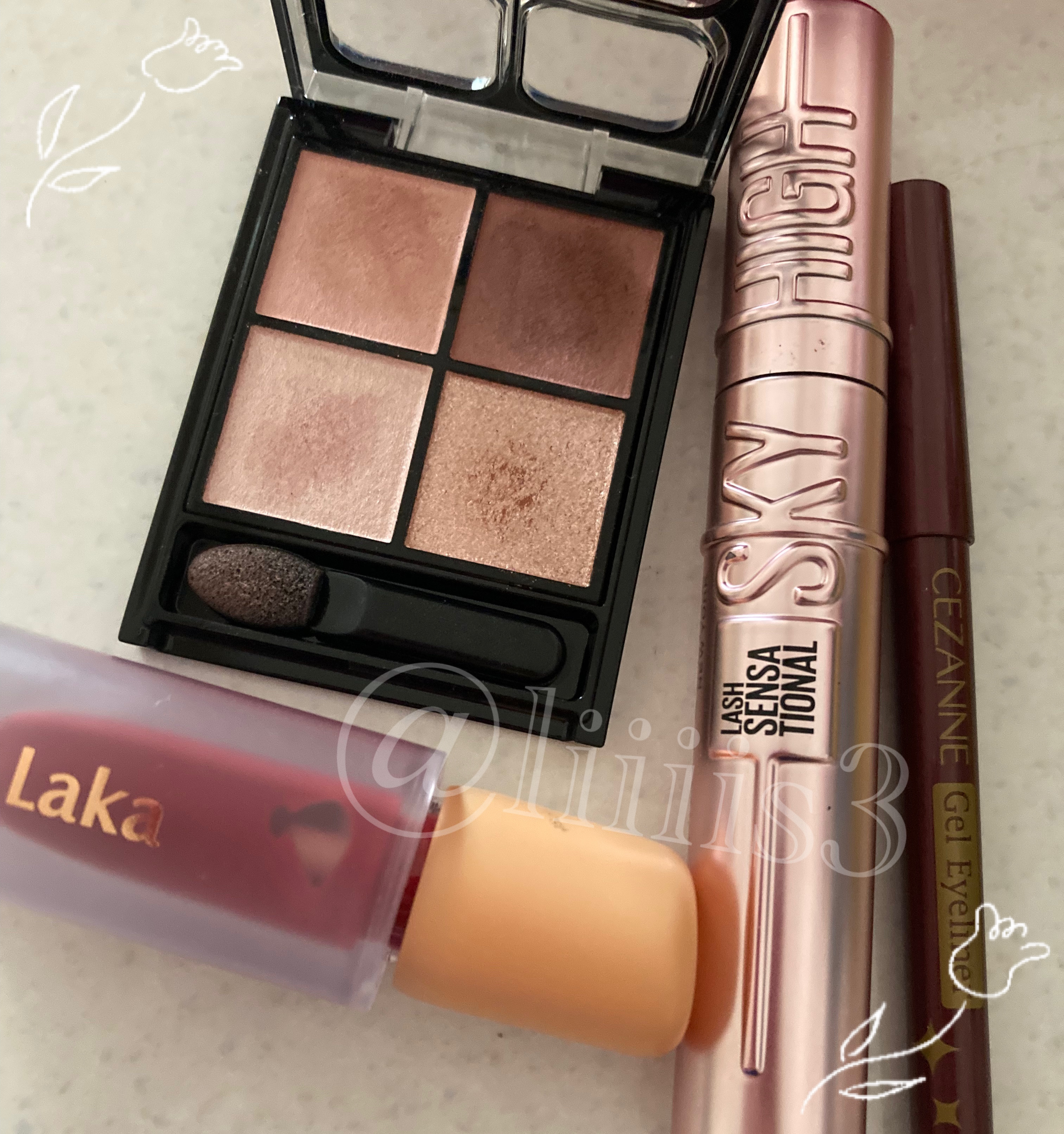 ジェルアイライナー/CEZANNE/ジェルアイライナーを使ったクチコミ（1枚目）