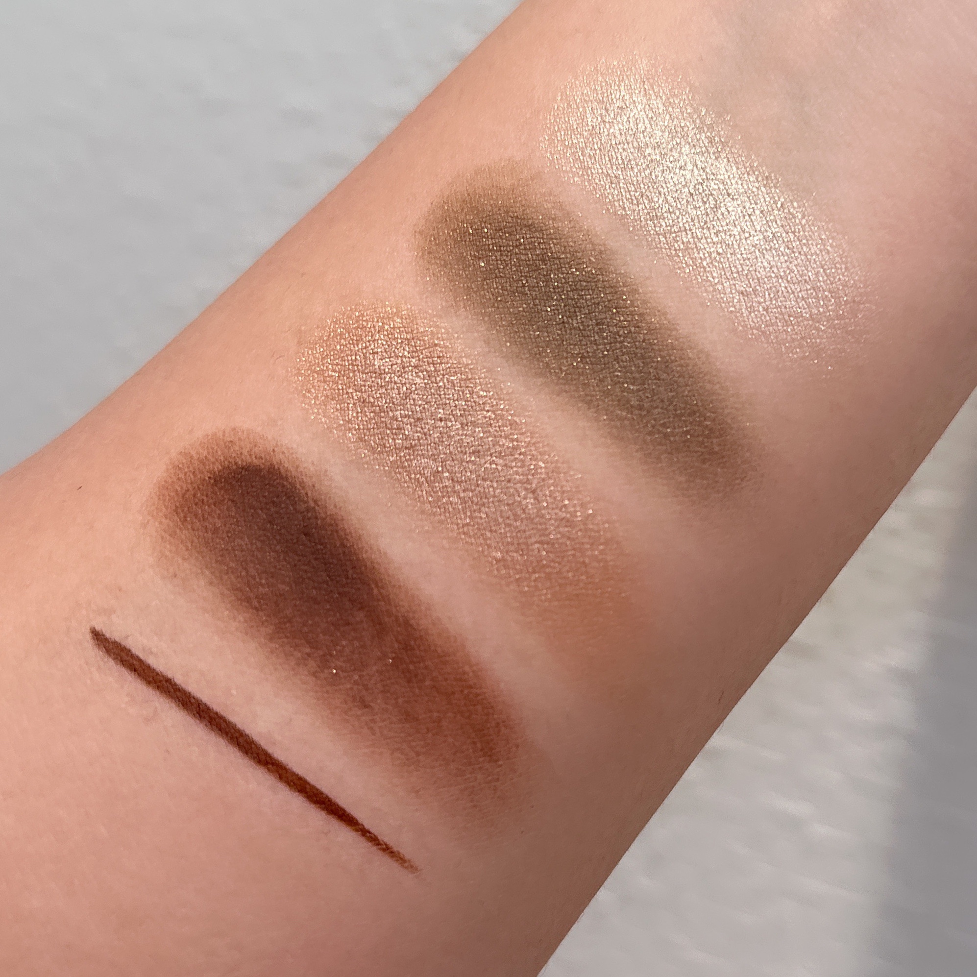 &be パレットアイシャドウ スタンダードブラウン/＆be/アイシャドウパレットを使ったクチコミ（2枚目）