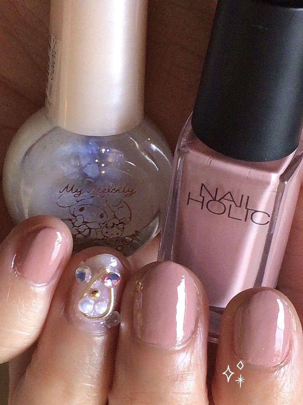 ネイルホリック Pinkish color BE816/ネイルホリック/マニキュアを使ったクチコミ（2枚目）