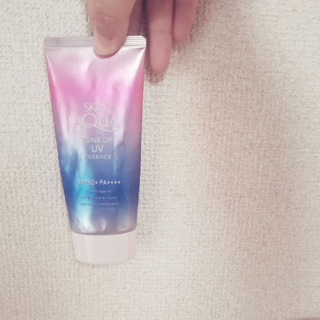 スキンアクア トーンアップUVエッセンス/スキンアクア/日焼け止めクリームを使ったクチコミ(1枚目)
