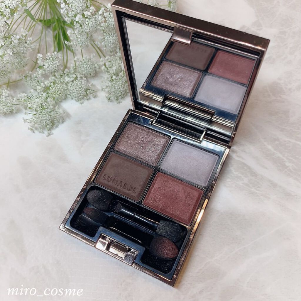 ニュアンスシェイドアイズ/LUNASOL/アイシャドウパレットを使ったクチコミ(5枚目)