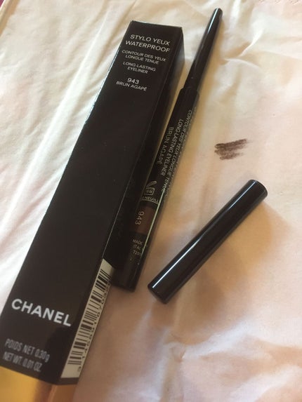 スティロ ユー ウォータープルーフ N/CHANEL/ペンシルアイライナーを使ったクチコミ(1枚目)
