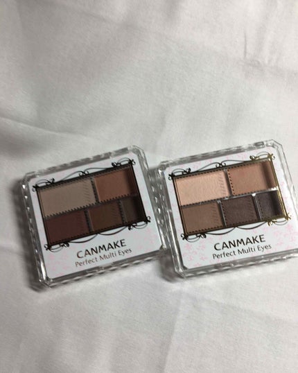 パーフェクトマルチアイズ/キャンメイク/アイシャドウパレットを使ったクチコミ(1枚目)