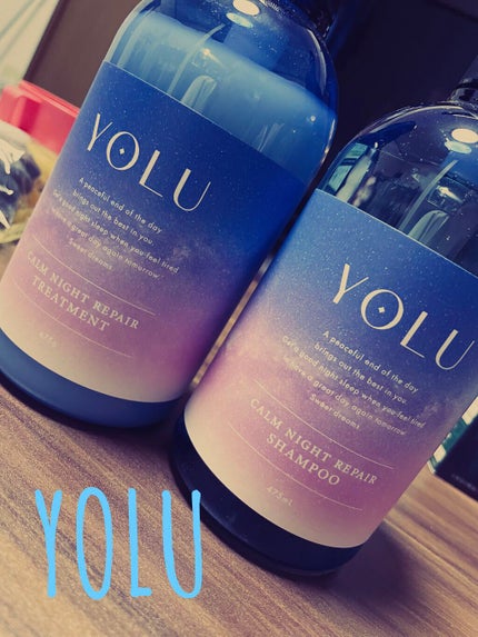 カームナイトリペアシャンプー/トリートメント/YOLU/市販シャンプーを使ったクチコミ(1枚目)