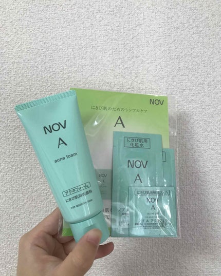 A アクネフォーム/NOV/洗顔フォームを使ったクチコミ(1枚目)