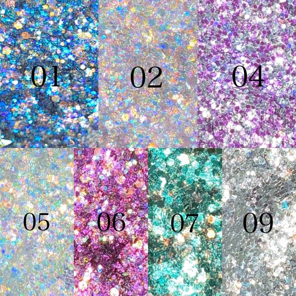 URGLAM GLITTER GEM/U R GLAM/ジェル・クリームチークを使ったクチコミ(3枚目)