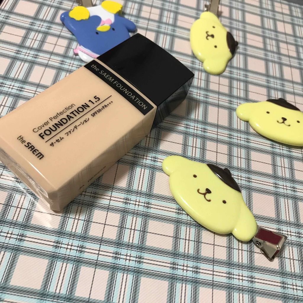 ザセム RFファンデーション/the SAEM/リキッドファンデーションを使ったクチコミ（1枚目）