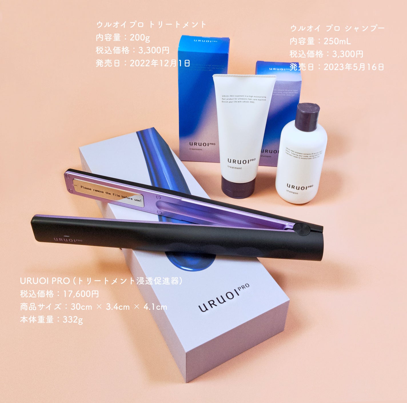 ウルオイ プロ シャンプー/トリートメント/URUOI PRO/市販シャンプーを使ったクチコミ(1枚目)