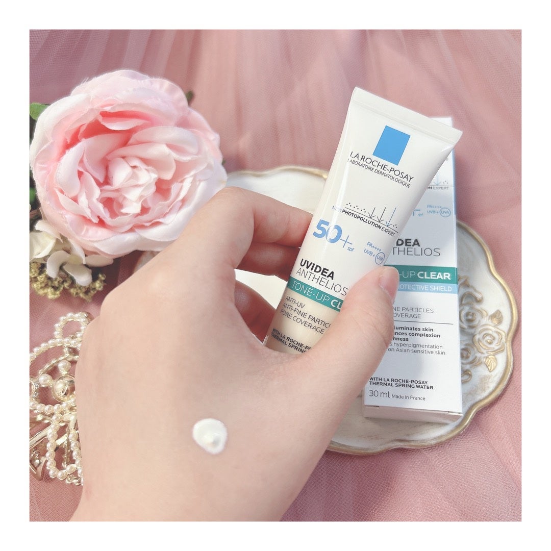 UVイデア XL プロテクショントーンアップ/ラ ロッシュ ポゼ/日焼け止めクリームを使ったクチコミ(3枚目)