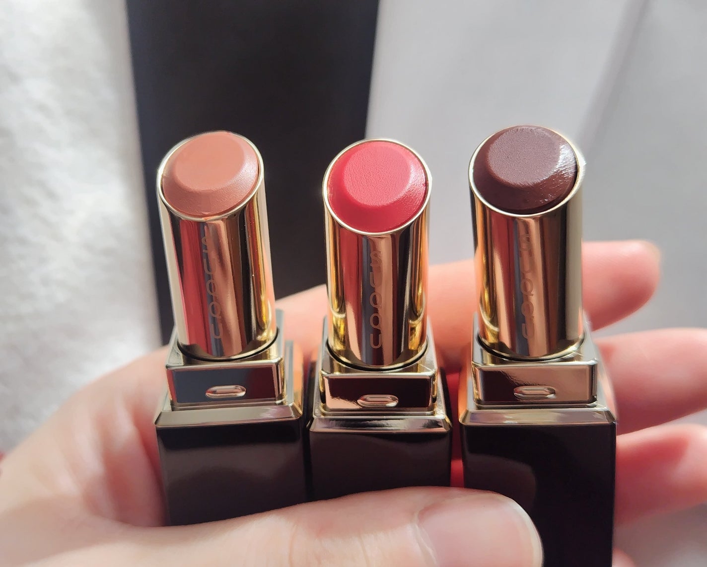 モイスチャー グレイズ リップスティック/SUQQU/口紅を使ったクチコミ(1枚目)