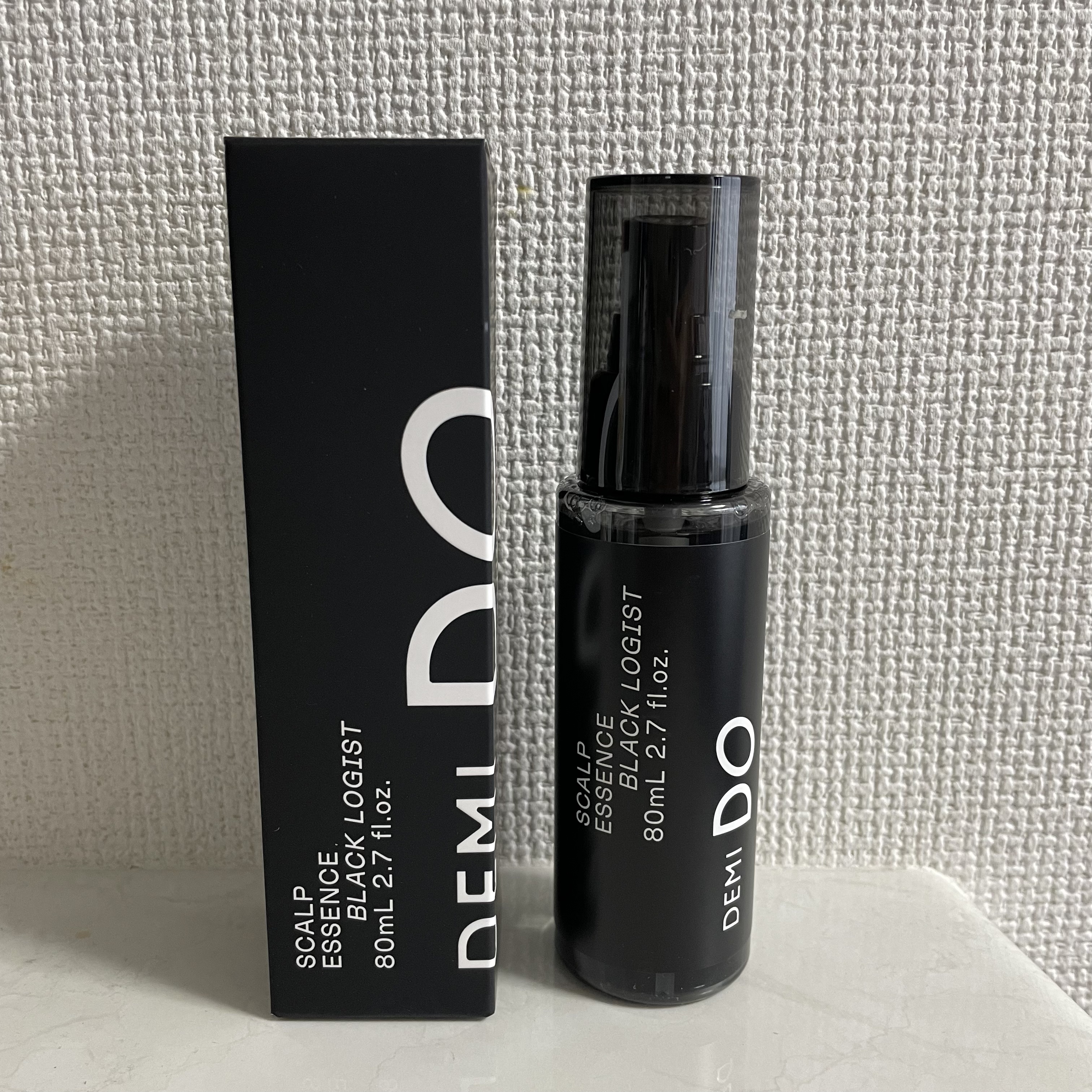 スカルプエッセンス ブラックロジスト/DEMI DO/頭皮ローションを使ったクチコミ（1枚目）