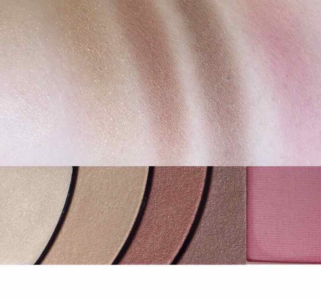 グラデーション アイ カラー（チップ付）/ちふれ/アイシャドウパレットを使ったクチコミ（3枚目）