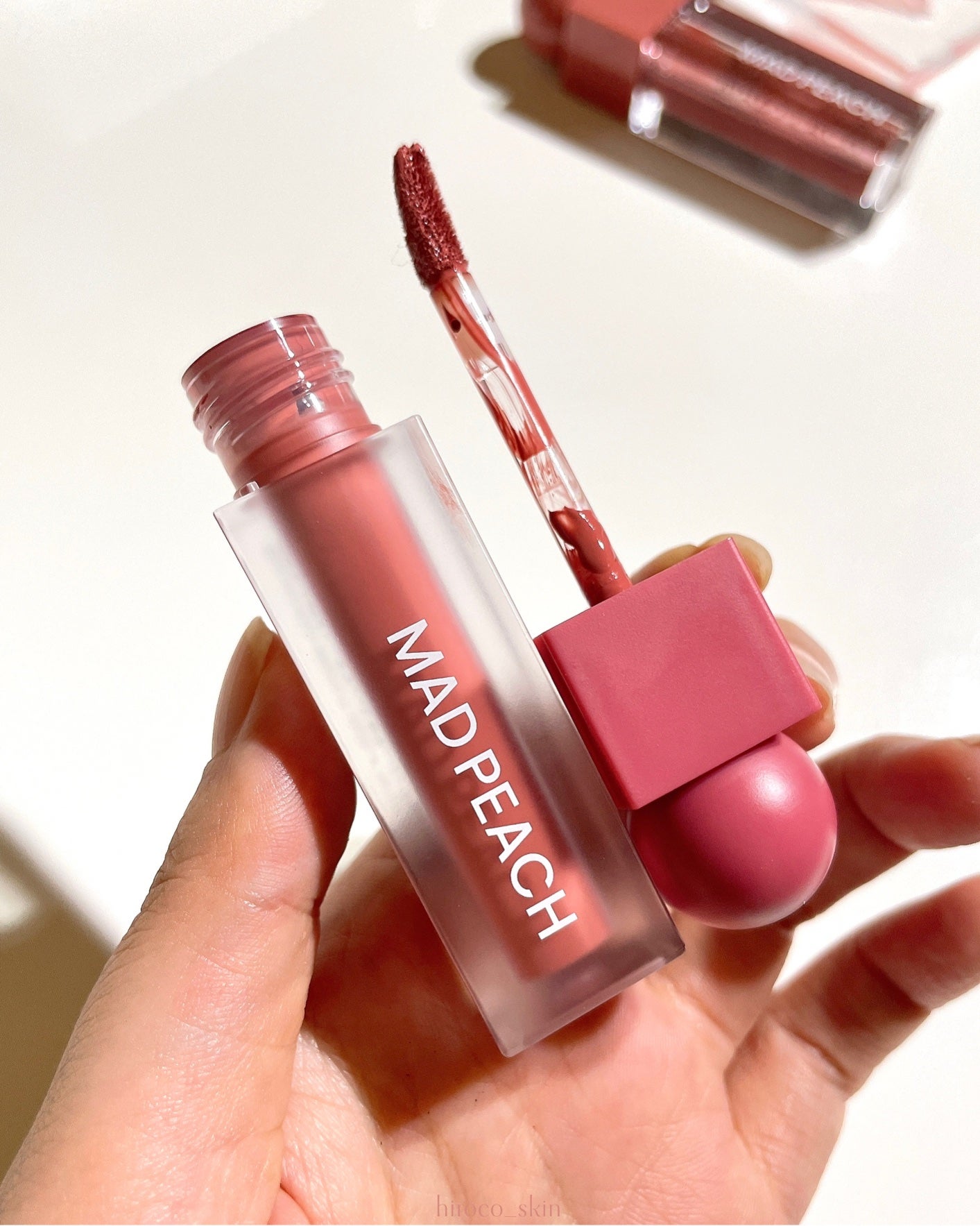 マッドピーチスムースフィットカラーリップティント/MAD PEACH/リップティントを使ったクチコミ(7枚目)