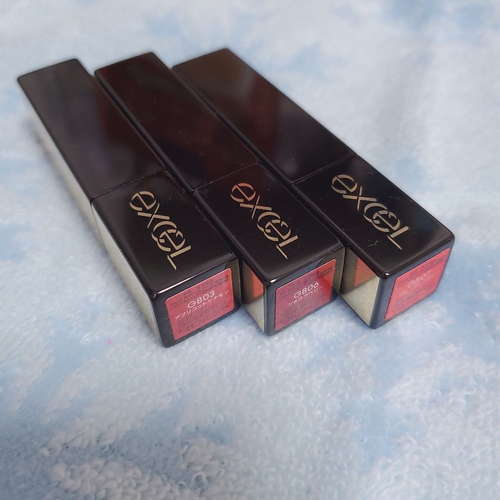 グレイズバームリップ/excel/口紅を使ったクチコミ（1枚目）