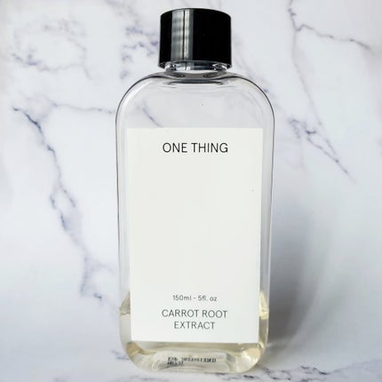ニンジンエキス化粧水/ONE THING/化粧水を使ったクチコミ(5枚目)