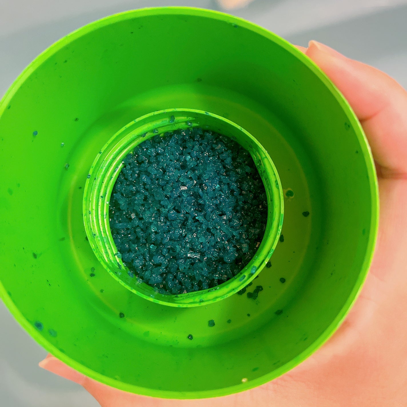 クナイプ バスソルト ライムミントの香り/クナイプ/無機塩系入浴剤を使ったクチコミ(2枚目)