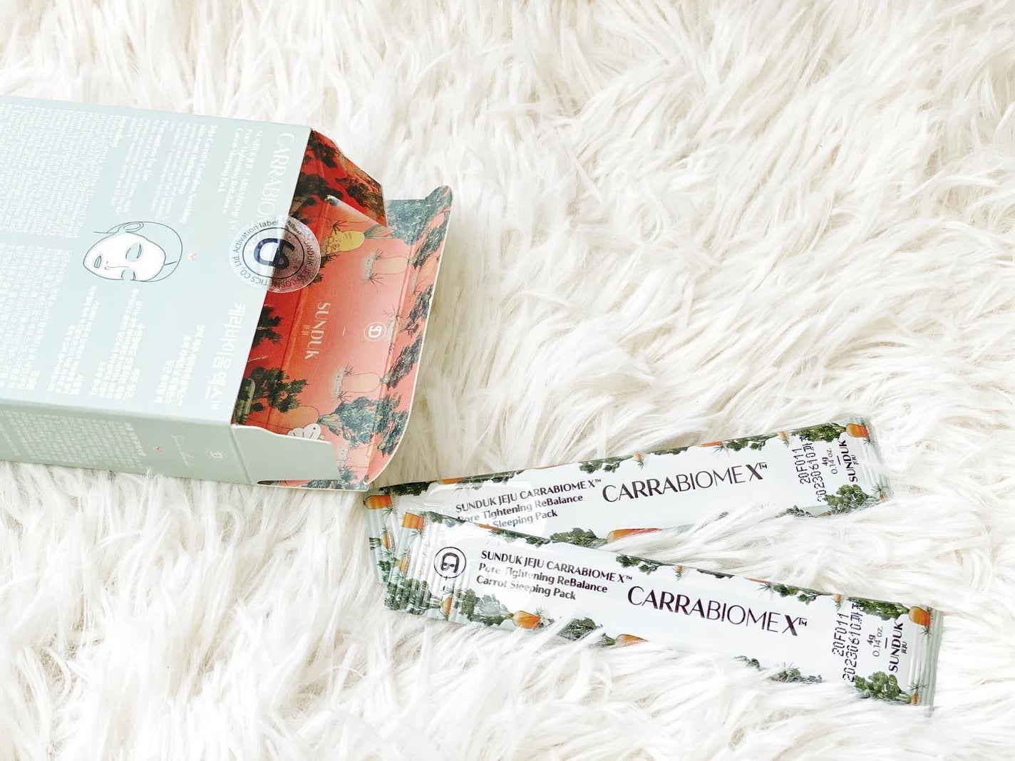 キャロットバブルパック/SUNDUK JEJU/洗い流すパック・マスクを使ったクチコミ(3枚目)