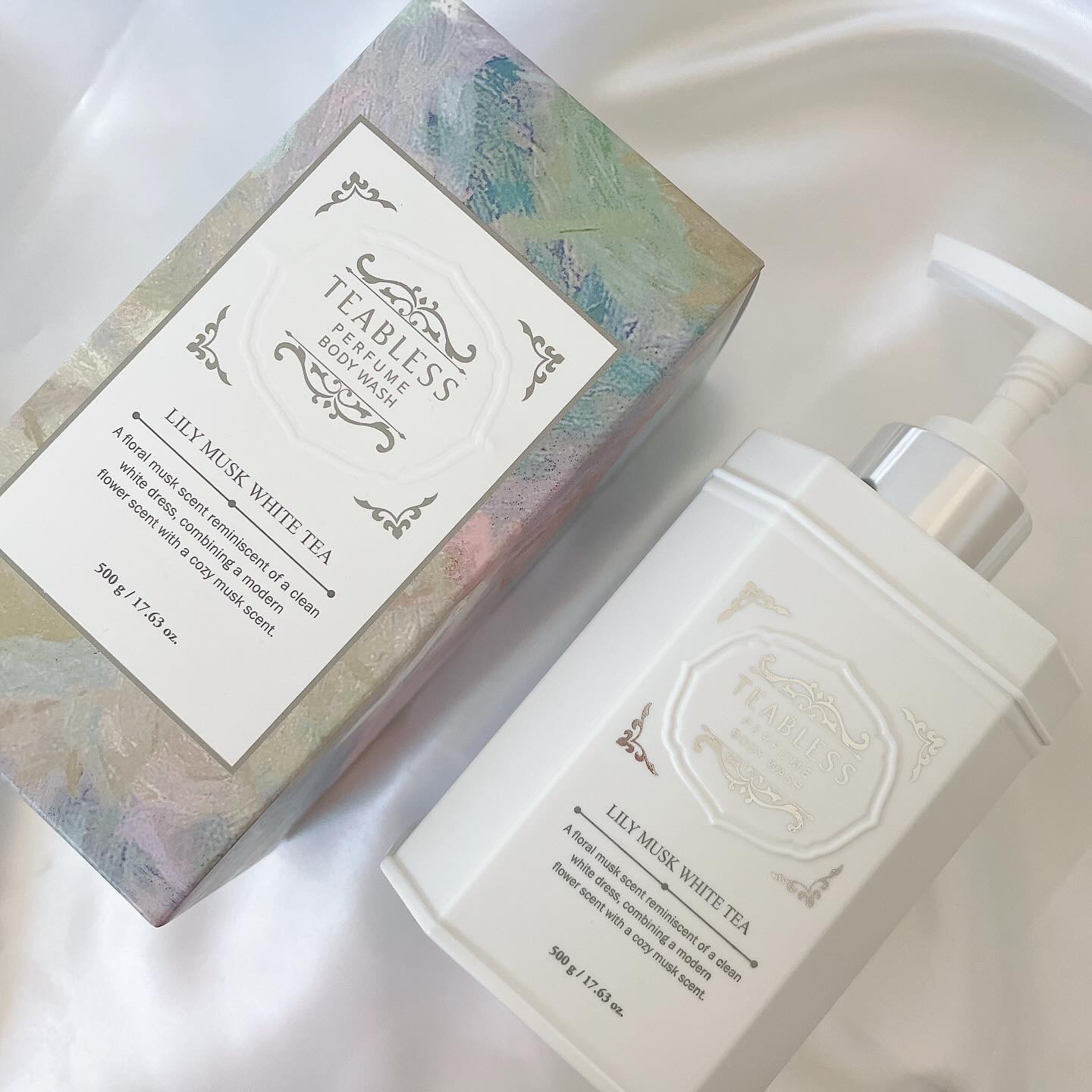 パフュームボディウォッシュ リリームスクホワイトティー/TEABLESS/ボディソープを使ったクチコミ（1枚目）