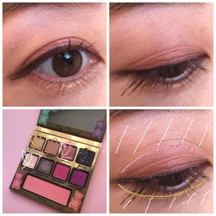 ゆかぴ on LIPS 「【TooFaced】✔︎#ヤミーガミーメイクアップコレクション..」(2枚目)