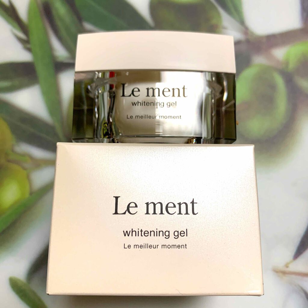Le ment ルメント ホワイトニングジェルのクチコミ「#リピート　ですがな‼️コレ使うようになって肌の調子が良い良い💗
花粉の季節、あんまリキッドフ.....」（1枚目）