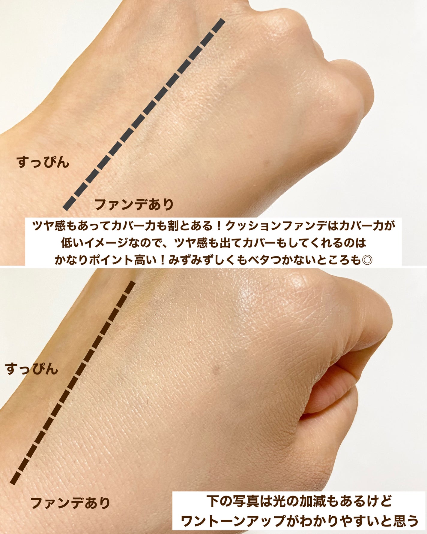 グリーミングテンションパクト/2aN/クリーム・エマルジョンファンデーションを使ったクチコミ(9枚目)