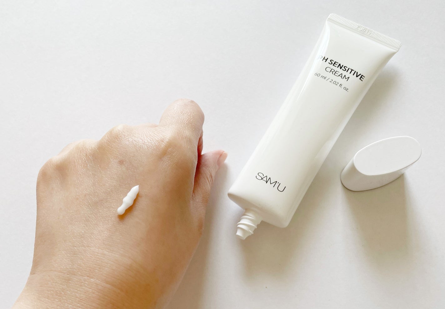 サミュ PHセンシティブクリーム/SAM'U/フェイスクリームを使ったクチコミ(3枚目)
