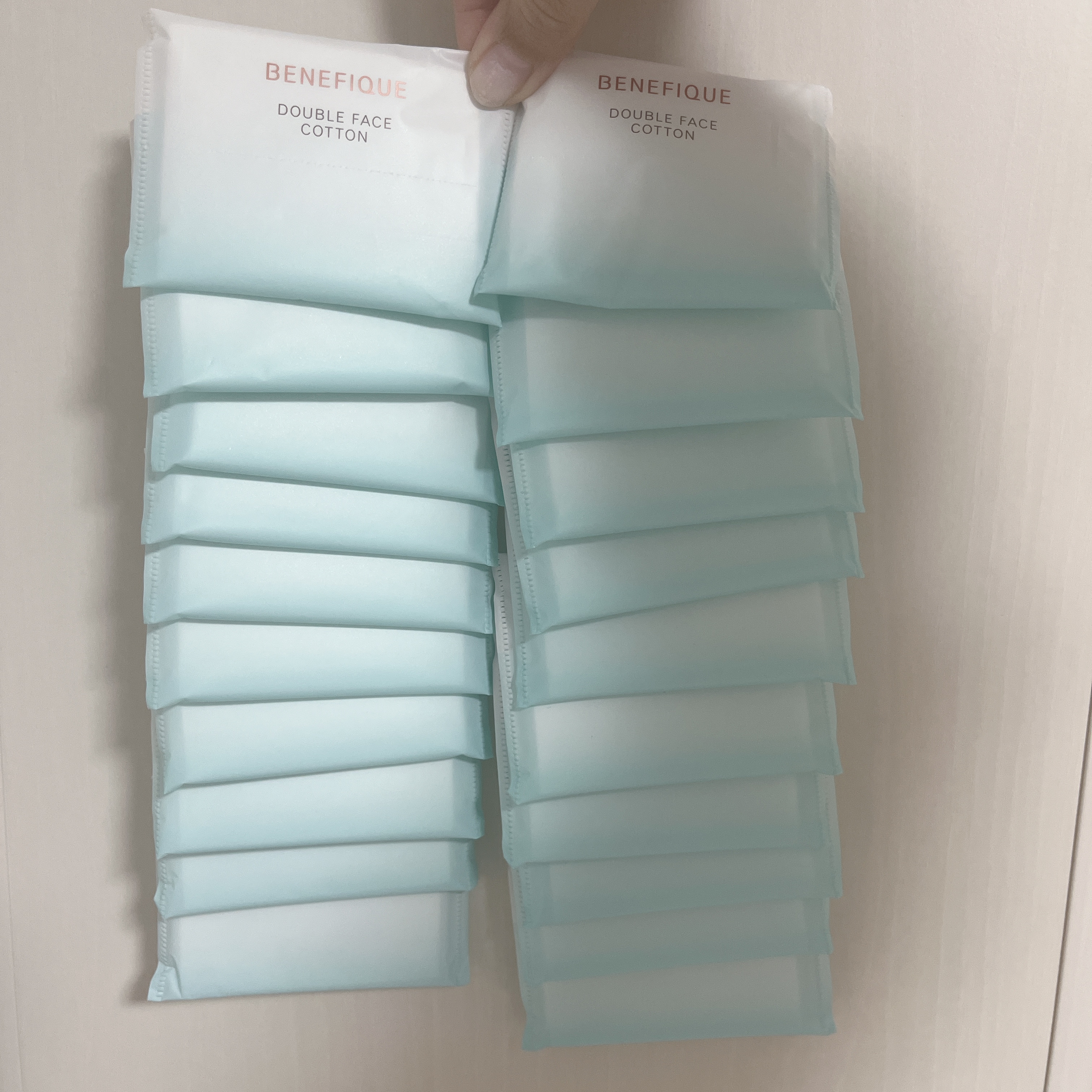 ダブルフェイスコットン N/BENEFIQUE/コットンを使ったクチコミ（1枚目）