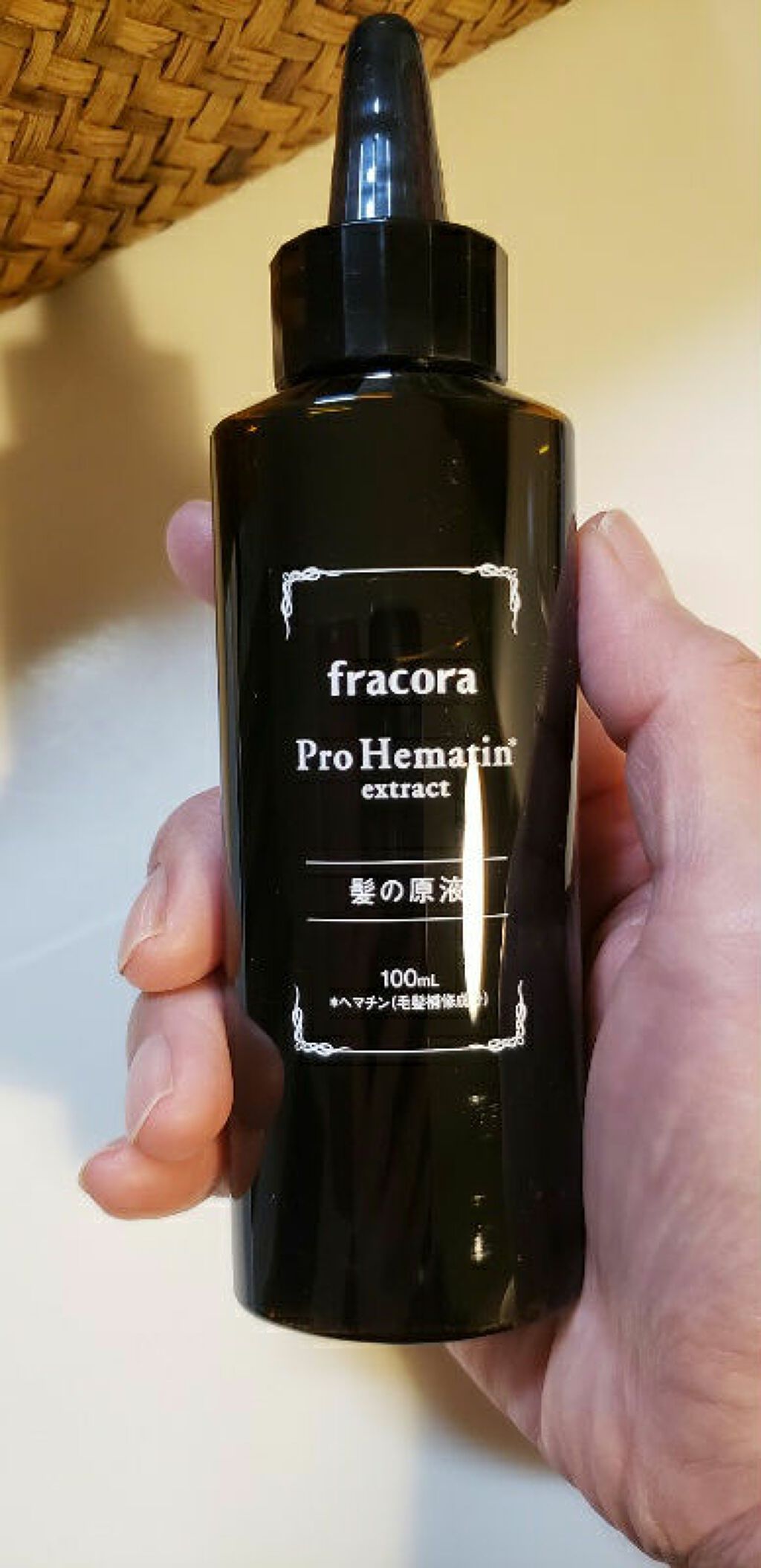 プロヘマチン原液/fracora/洗い流すヘアトリートメントを使ったクチコミ(1枚目)