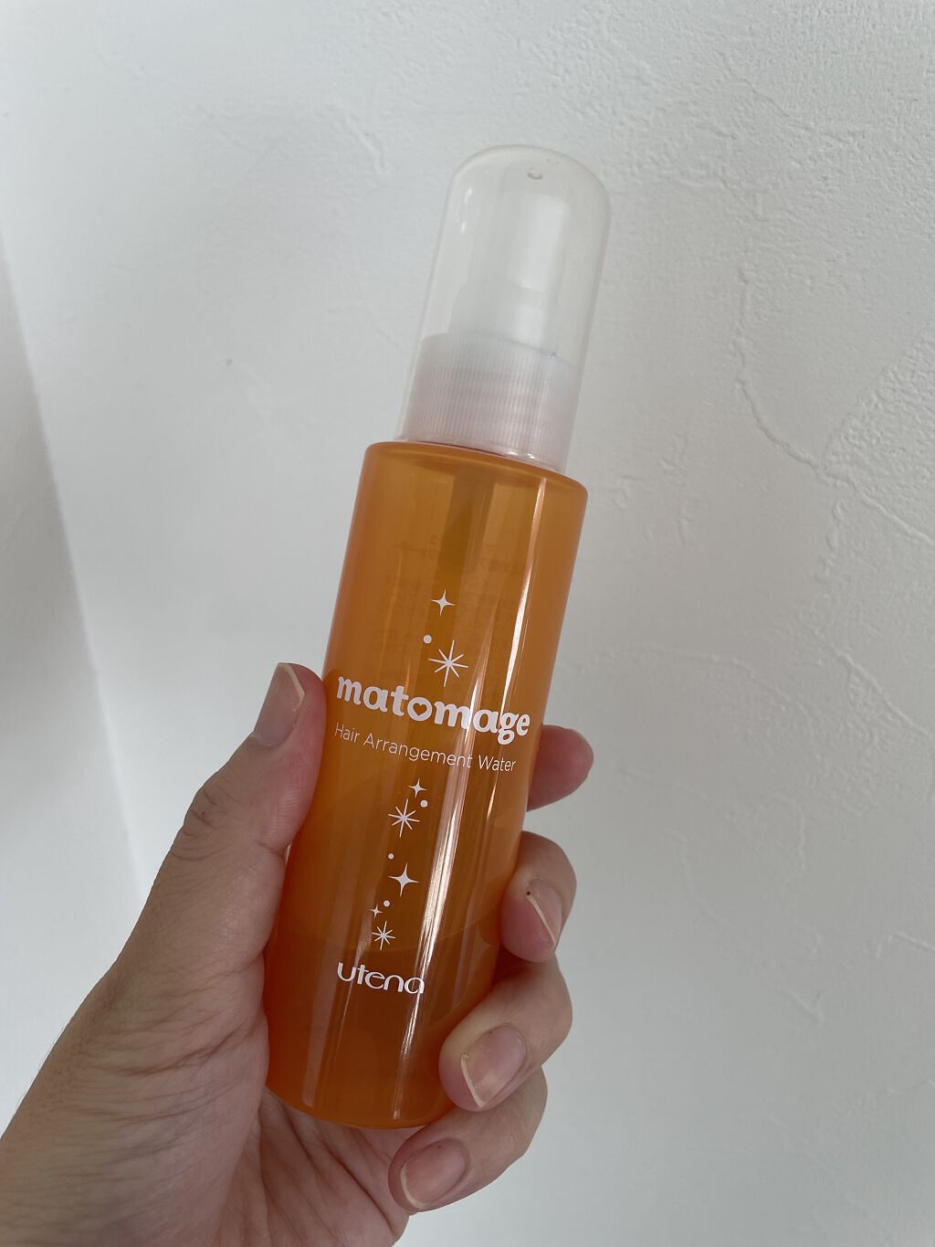 マトメージュ まとめ髪アレンジウォーターのクチコミ「マトメージュヘアスタイリングワックスウォーター
髪をまとめる前に全体的にスプレーすると、アレン.....」（1枚目）
