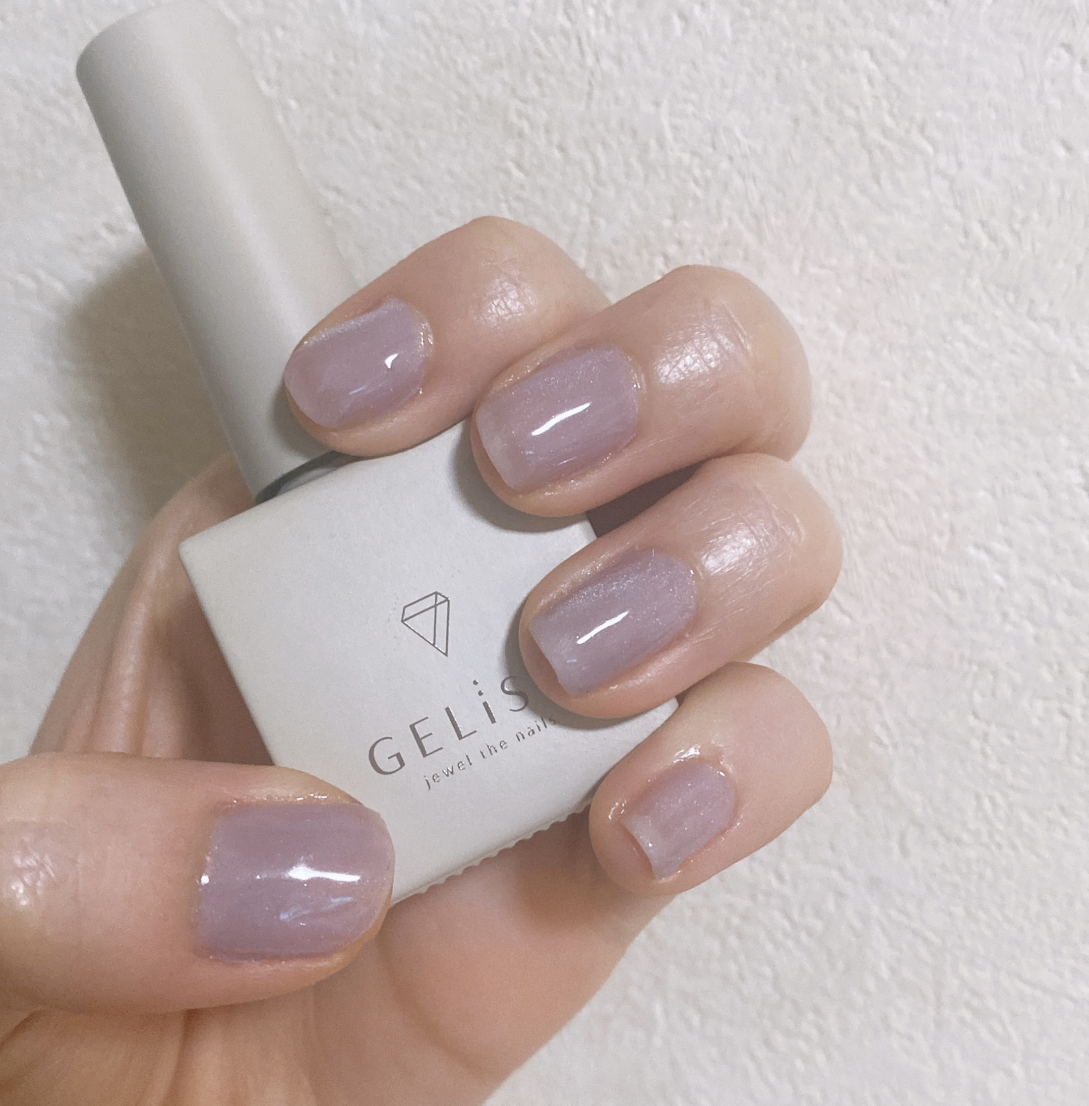 GELiSM (ジェリズム) M09 frozen lilac/D-UP/ジェルネイルを使ったクチコミ（1枚目）