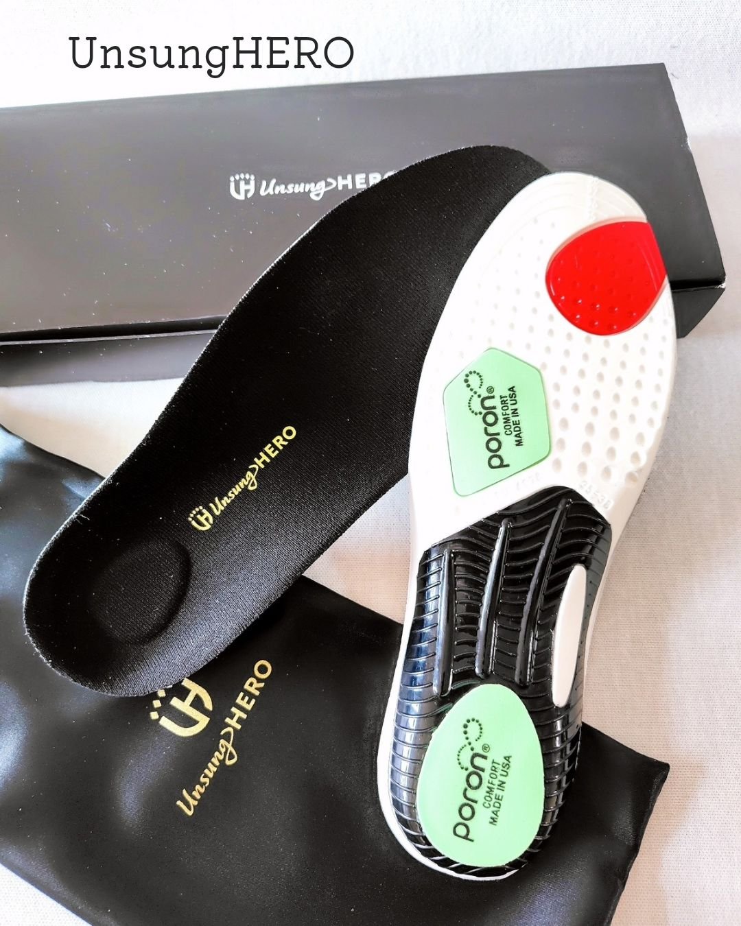 負担軽減インソール/UnsungHERO/レッグ・フットケアを使ったクチコミ（1枚目）