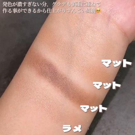 アンドバイロムアンド メロウアイパレット/&nd by rom&nd/アイシャドウパレットを使ったクチコミ(5枚目)