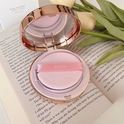 ピンクティーツリーカバークッション/APLIN/クッションファンデーションを使ったクチコミ(2枚目)