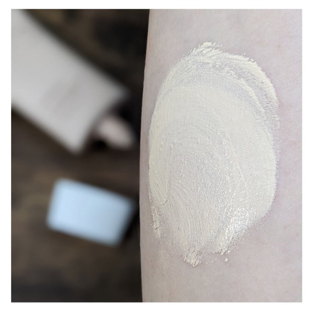 3番 ノーファンデ陶器肌トーンアップクリーム/numbuzin/化粧下地を使ったクチコミ(5枚目)