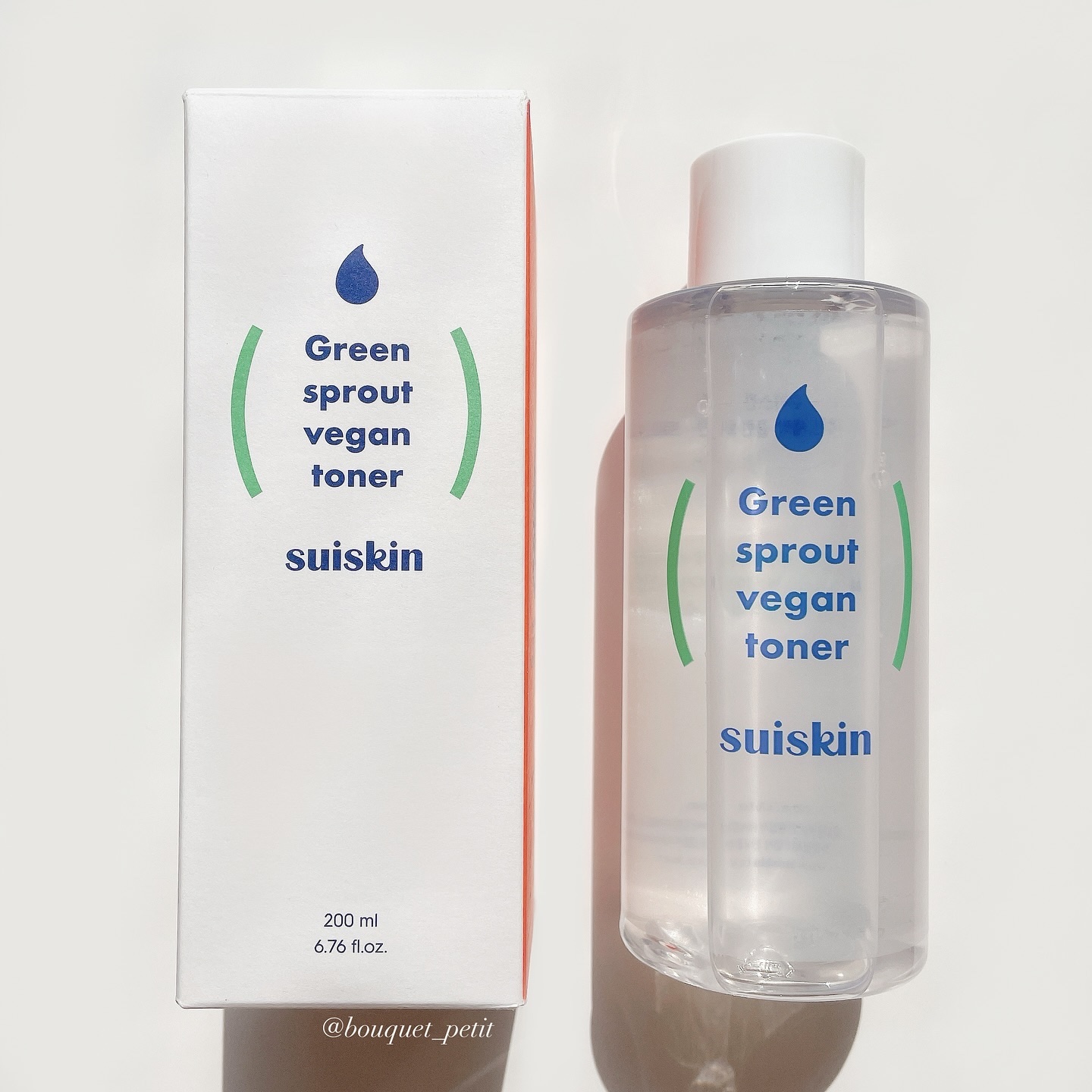 Green sprout vegan toner/suiskin/化粧水を使ったクチコミ（2枚目）