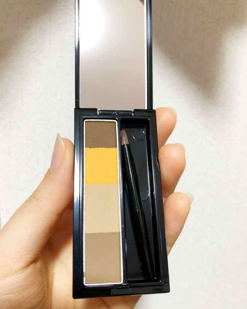 リシェ カラーリング アイブロウパウダー/Visée/パウダーアイブロウを使ったクチコミ(1枚目)