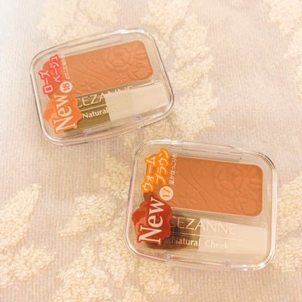 ナチュラル チークN/CEZANNE/パウダーチークを使ったクチコミ(1枚目)