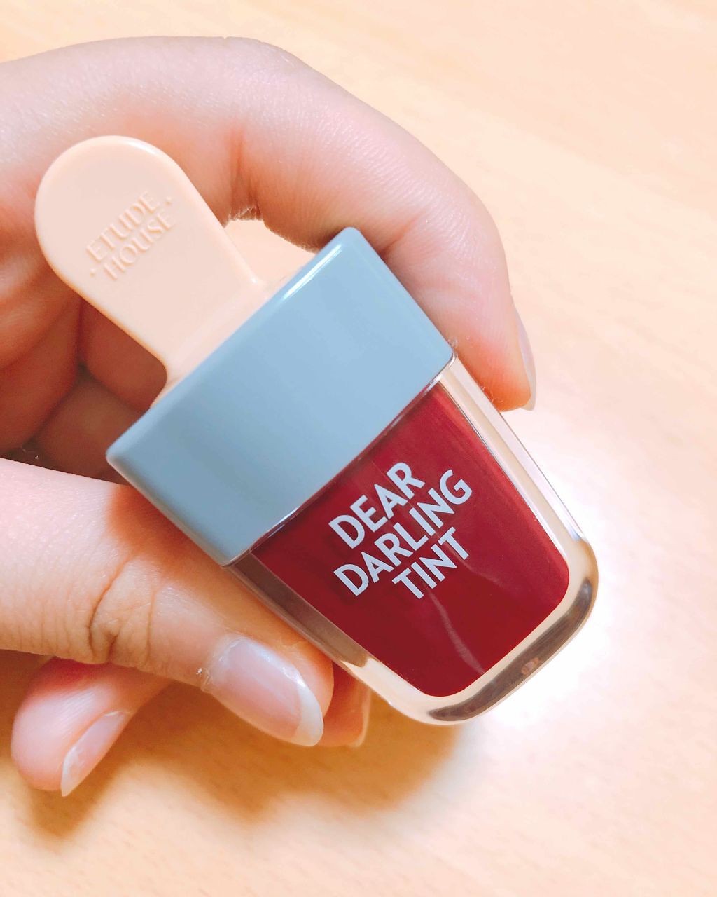 ディアダーリン ウォータージェルティント (アイスティント)/ETUDE/口紅を使ったクチコミ(1枚目)