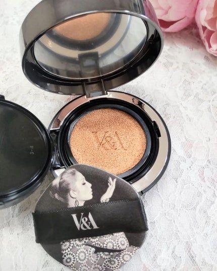 ロングウェアクッションファンデーション/V&Aビューティー/クッションファンデーションを使ったクチコミ(2枚目)