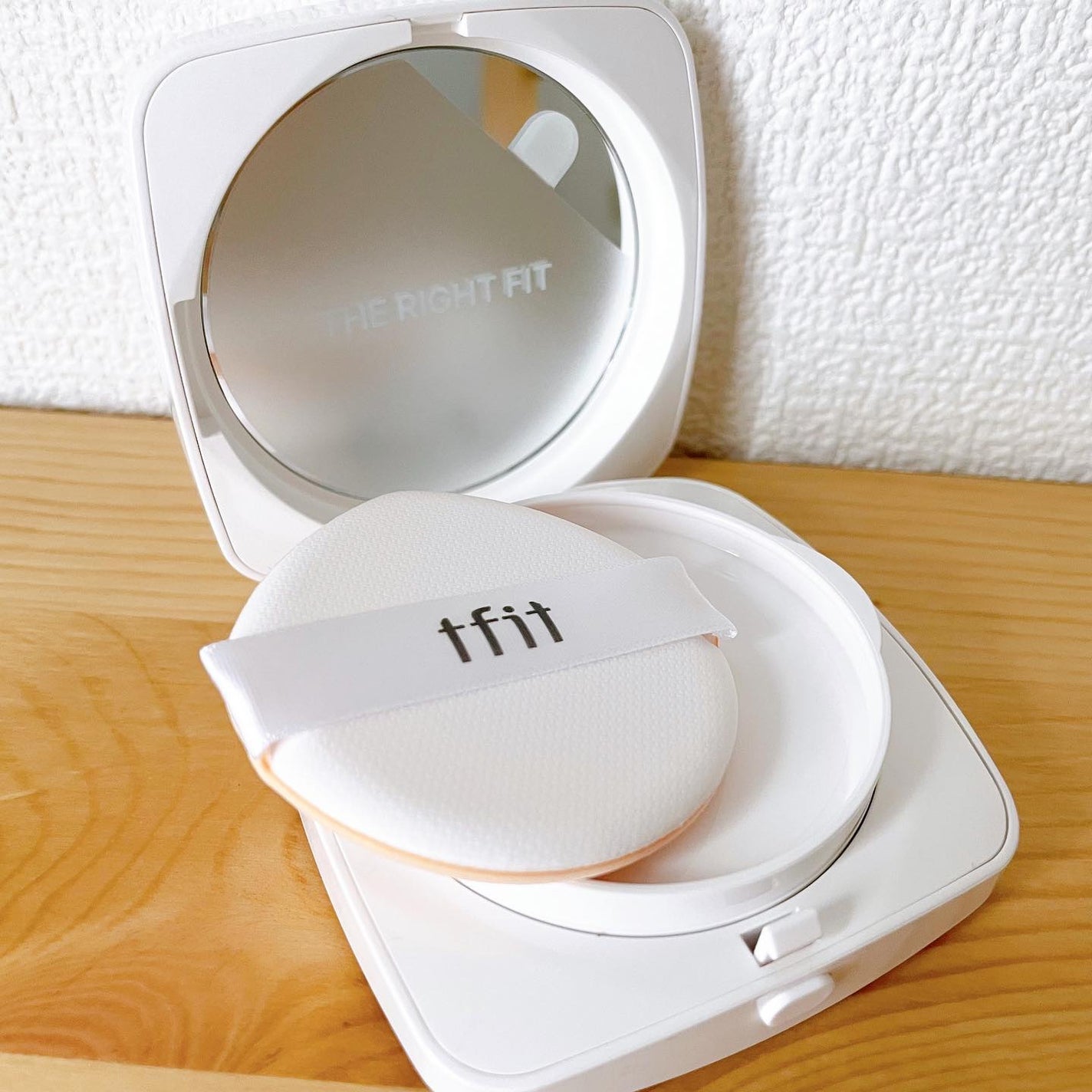 レイヤリングフィットカバークッションEX/TFIT/クッションファンデーションを使ったクチコミ(3枚目)