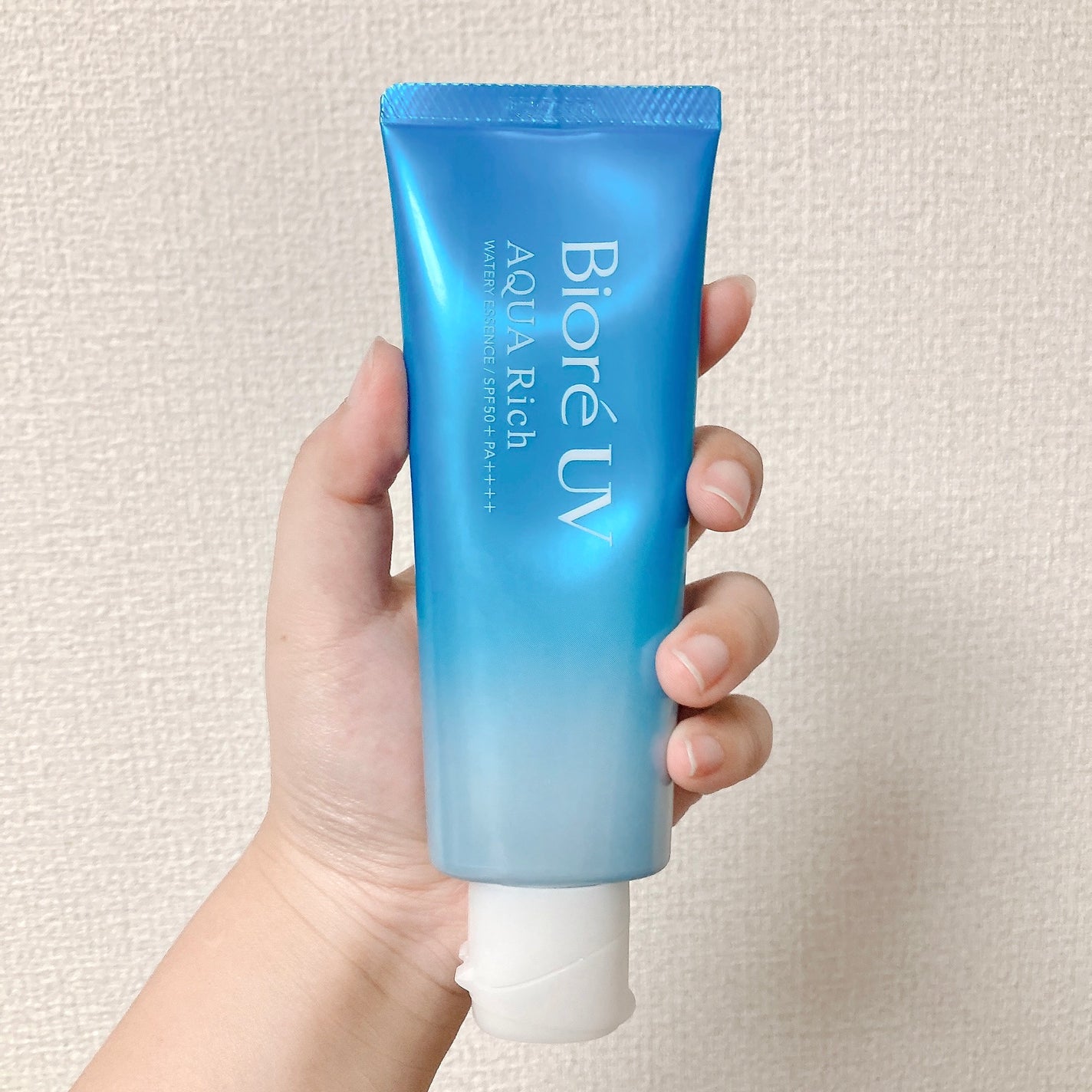 ビオレUV アクアリッチ ウォータリーエッセンス/ビオレ/日焼け止めローションを使ったクチコミ(1枚目)