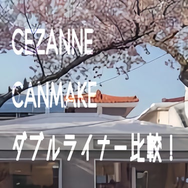 描くふたえアイライナー/CEZANNE/リキッドアイライナーを使ったクチコミ（1枚目）