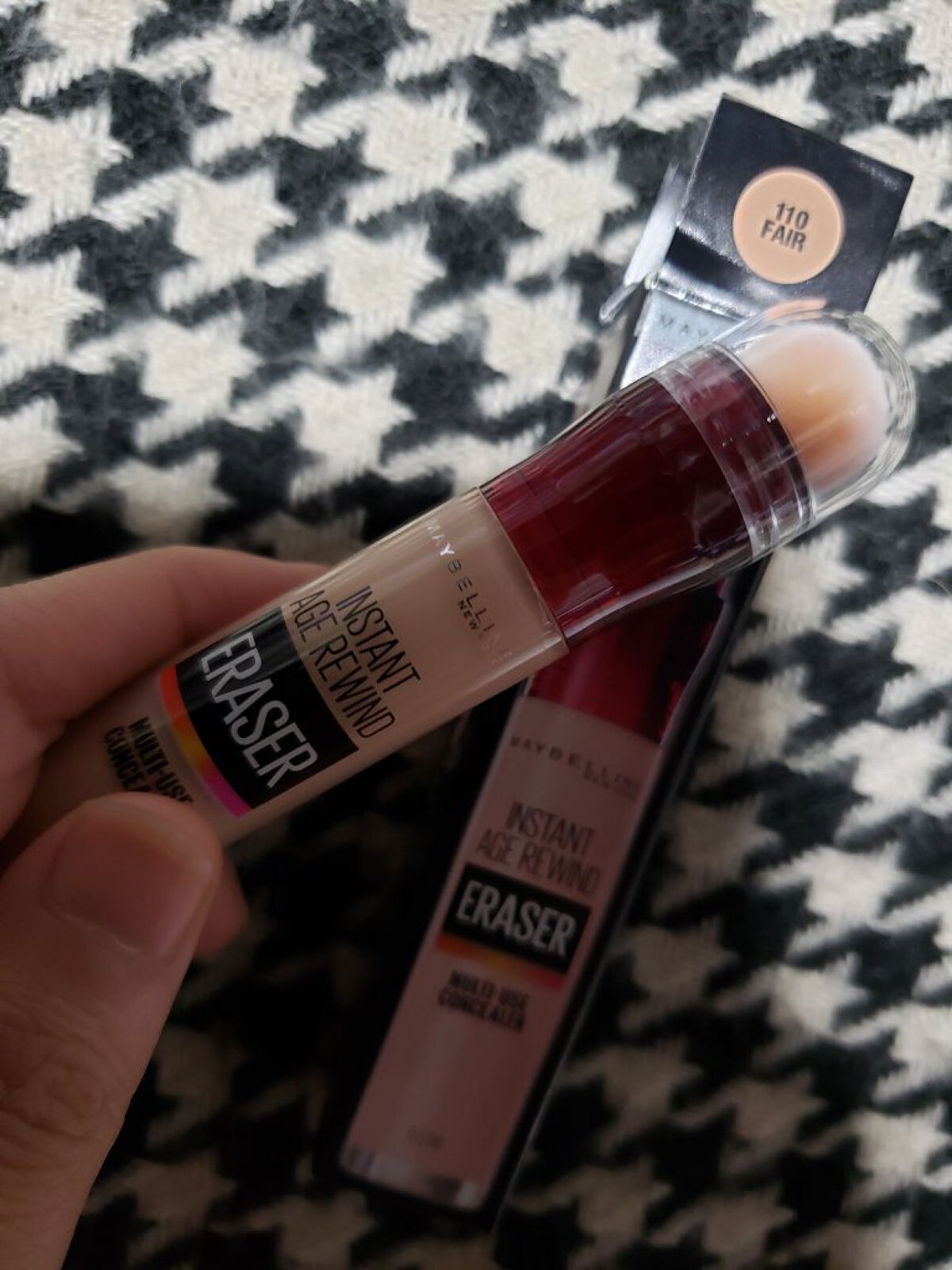 インスタント コンシーラー 110/MAYBELLINE NEW YORK/リキッドコンシーラーを使ったクチコミ（1枚目）