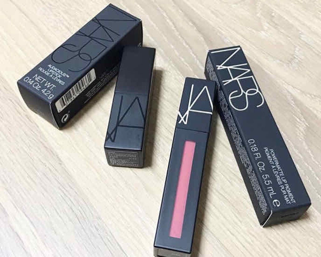 オーデイシャスリップスティック/NARS/口紅を使ったクチコミ(1枚目)