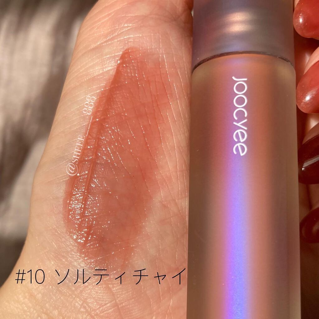 フルーツミラーリップグロス/Joocyee/リップグロスを使ったクチコミ(3枚目)