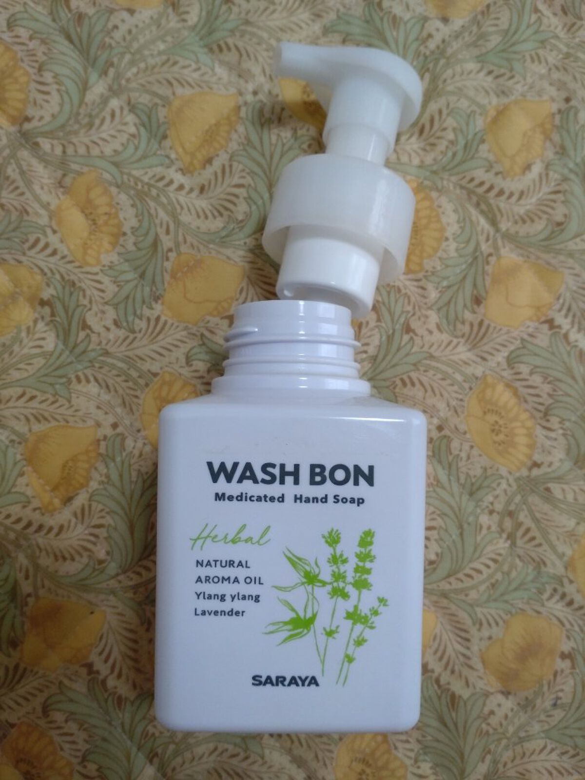 ウォシュボン ハーバル薬用ハンドソープ/サラヤ/ハンドソープを使ったクチコミ（1枚目）