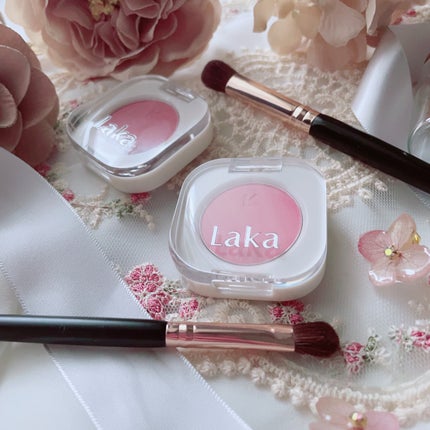 モノアイシャドウ/Laka/単色アイシャドウを使ったクチコミ(5枚目)