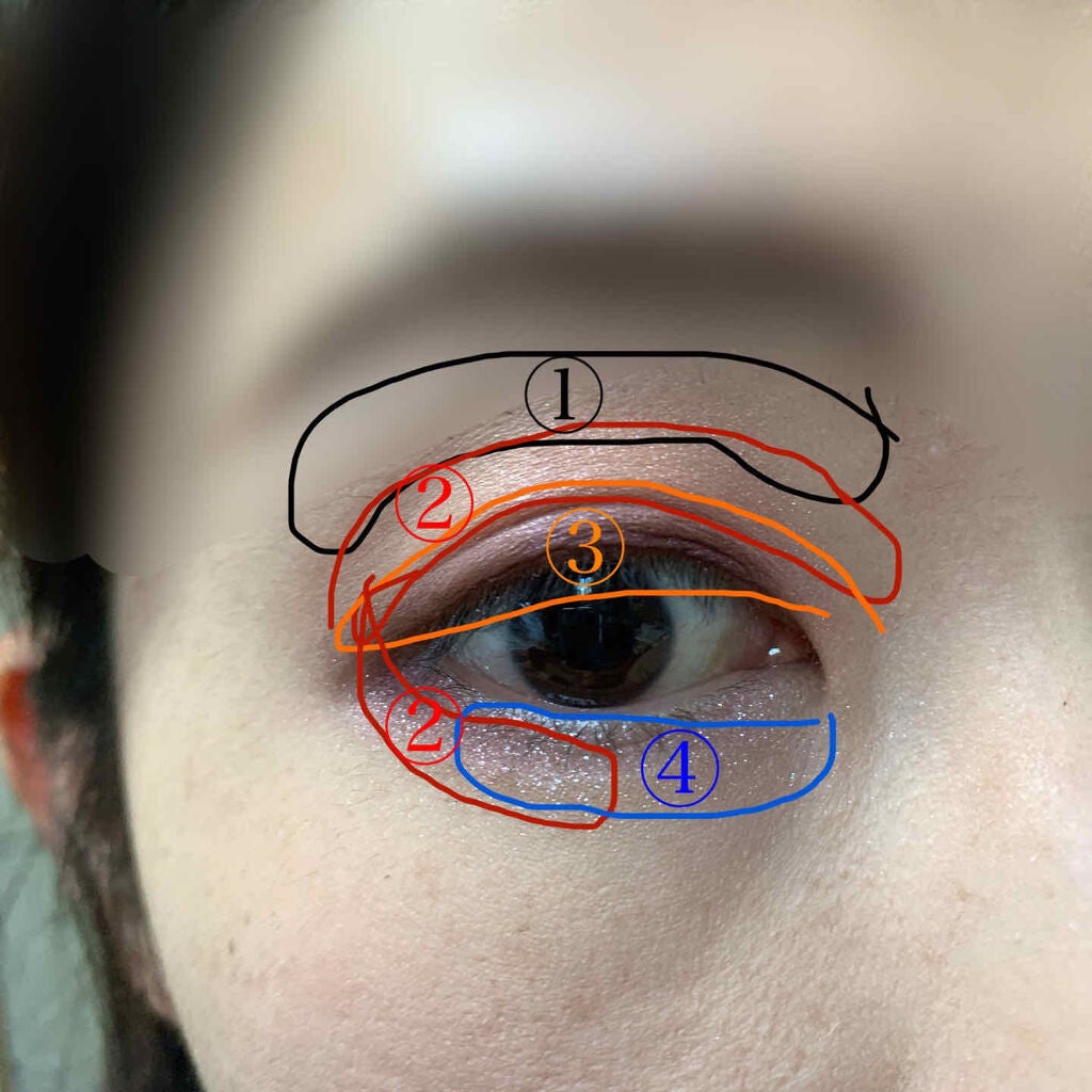 【旧品】パーフェクトスタイリストアイズ/キャンメイク/アイシャドウパレットを使ったクチコミ(3枚目)