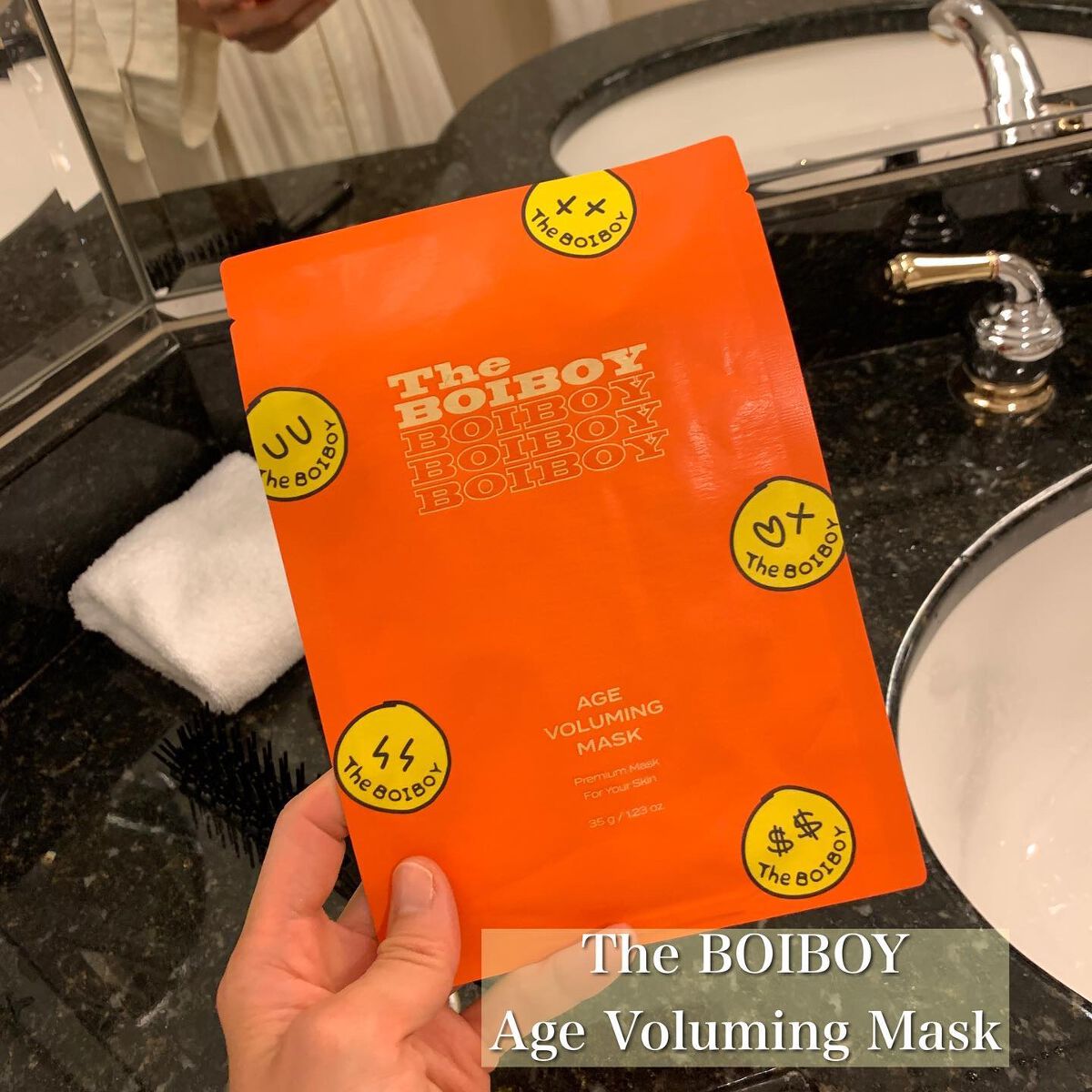 エイジ ボリューミングマスク/TheBOIBOY/シートマスク・パックを使ったクチコミ（2枚目）