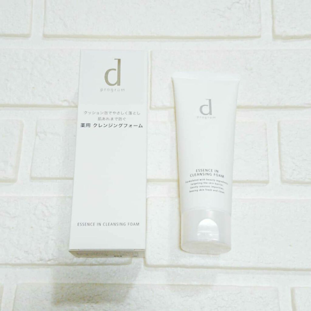 エッセンスイン クレンジングフォーム/d プログラム/洗顔フォームを使ったクチコミ(1枚目)